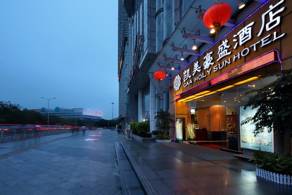 Shenzhen Caa Holy Sun Hotel, Luohu Railway Station Esterno foto